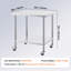 Table de travail en acier inoxydable-133222363
