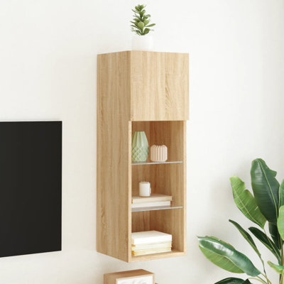 Barnouski Unfinished TV Stand for TVs up to 24"