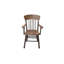 Chaise avec accoudoirs en bois massif Wyton Wyton-1843778457