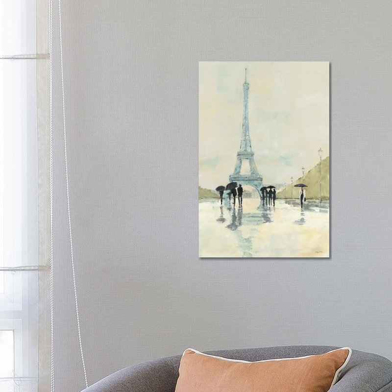 April In Paris by Avery Tillmon - Wrapped Canvas Gallery-Wrapped Canvas Giclée, Wrapped Canvas, 30.48 cm H x 45.72 cm W