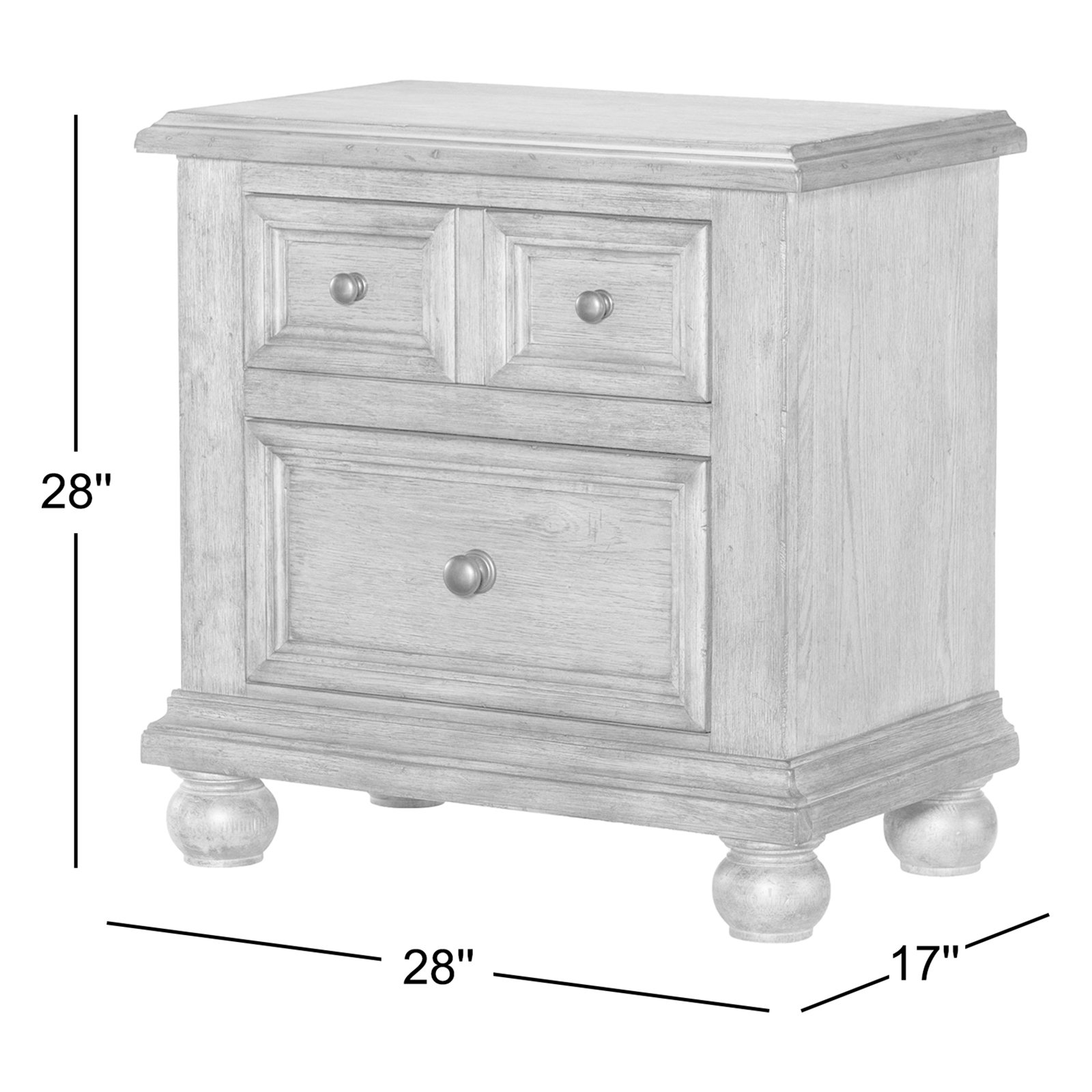 Country Living Top Drawer Nightstand