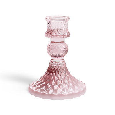 Eliana Glass Candlestick Holder