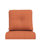 Coussin d'extérieur à assise profonde avec tissu en oléfine