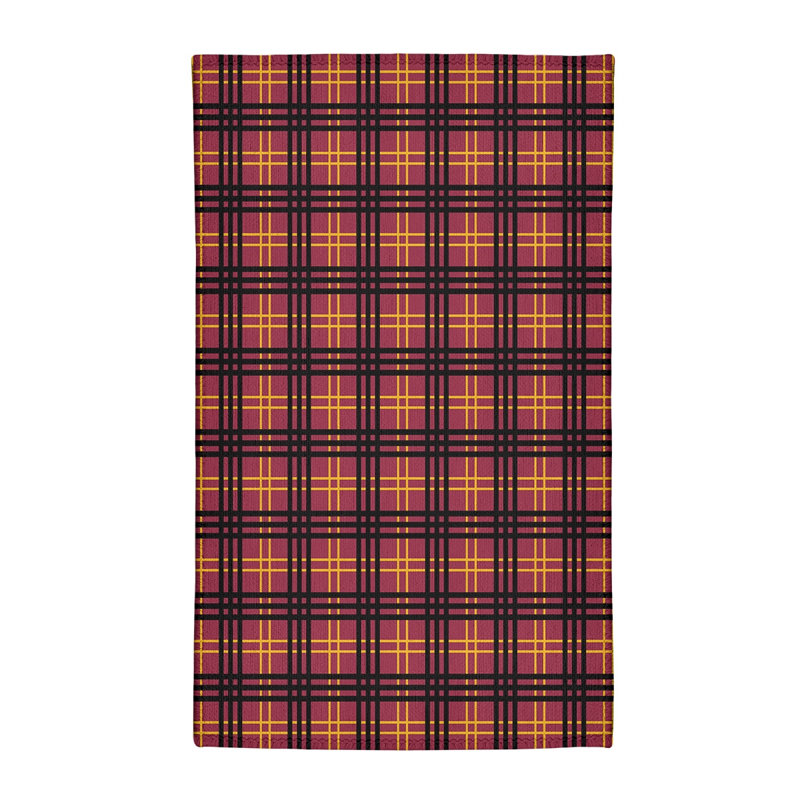 Plaid Indoor Rug, Rectangle 5' x 7'