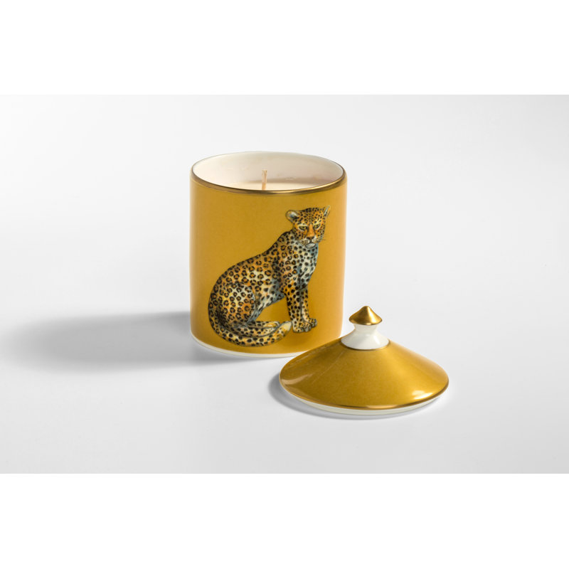 Leopard Scented Lidded Candle
