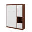 Lit escamotable simple avec armoire murale-788551562