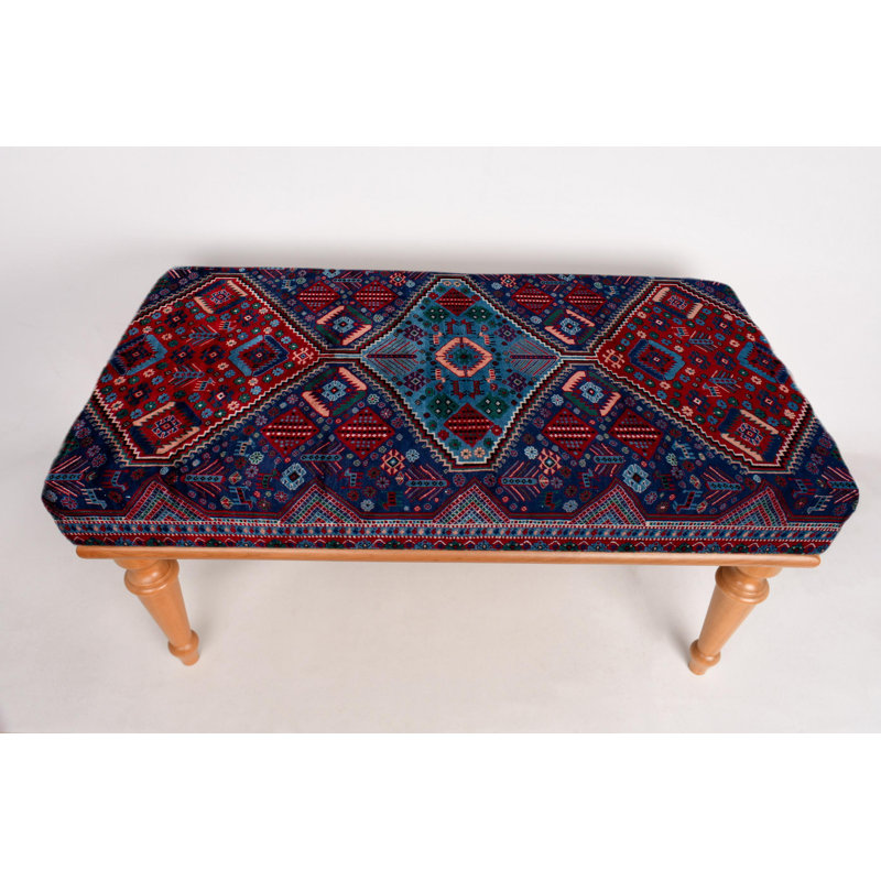 Banc de repose-pieds, banc de couloir, banc de repose-pieds, banc rembourré, banc de tapis turc, banc Kilim, banc de décoration intérieure, banc fabriqué à la main