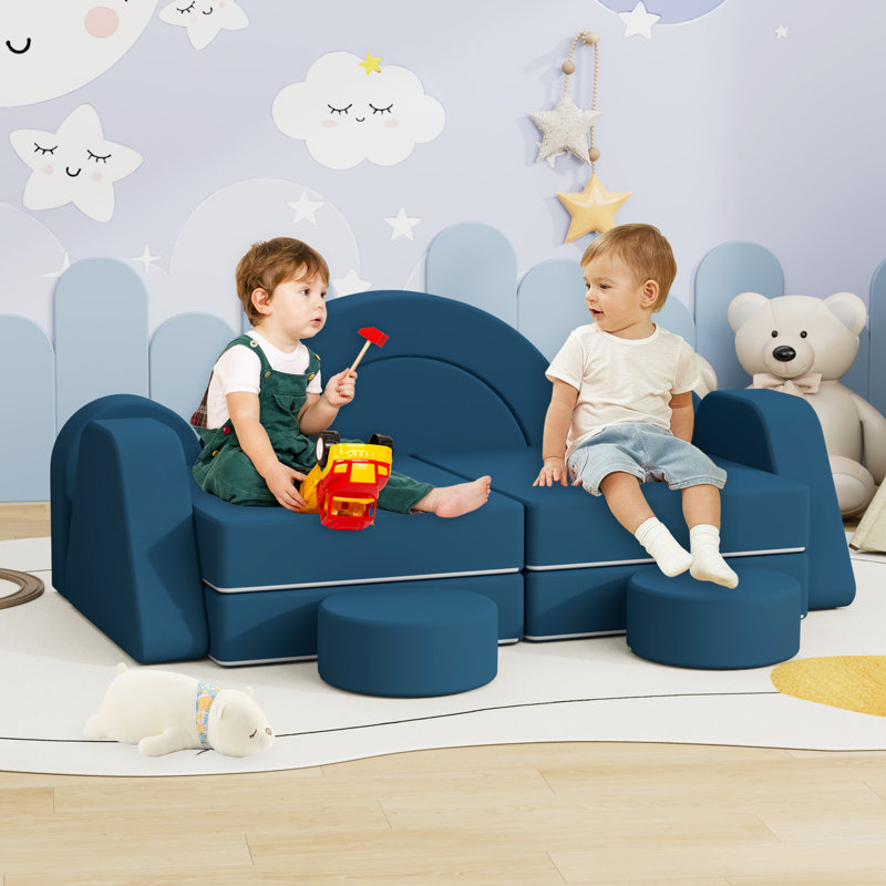 Children's Sofa / Sectional, Blue