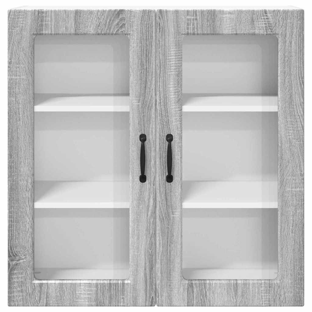 Vidaxl Kitchen Wall Cabinet Brown Oak 60 X 31 X 80 Cm Engineered Wood