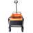 Mini Folding Utility Wagon With Brake For Garden Shopping Beach