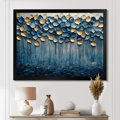 Winsett Mosaic Of Waves Coastal Horizon I - Coastal Canvas Wall Art