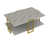 White Marble Pattern Top/White Base