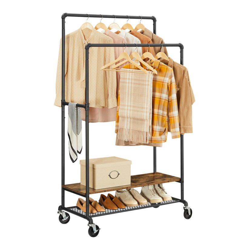 Mackworth 100 cm Rolling Clothes Rack
