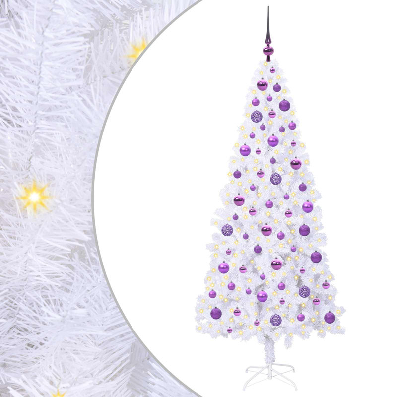 280cm H Christmas Tree, Purple