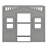 House Loft Bed With Ladder-389455968