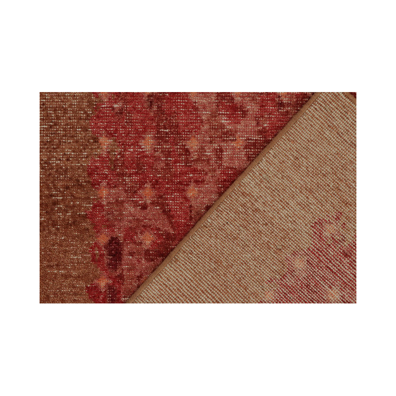 Homage Hand Knotted Wool Geometric Area Rug, Rectangle 9' x 12'