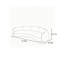 Canapé Curved Boucle