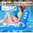 Inflatable Pool Float Adult, Pool Lounger Float Raft Floating Chair Water Floaties With Headrest & Cup Holder