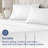 Microfiber Pillowcase Set of 2, Soft Double Brushed Pillow Covers, Breathable & Easy Care-106537366-106537375