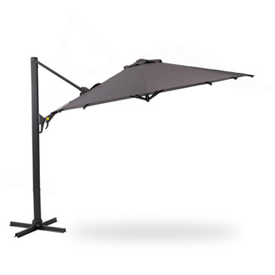 Parasol de patio en porte-à-faux 11 pi., 11 po