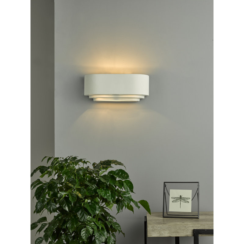 Quavious Ceramic Flush Mounted Sconce