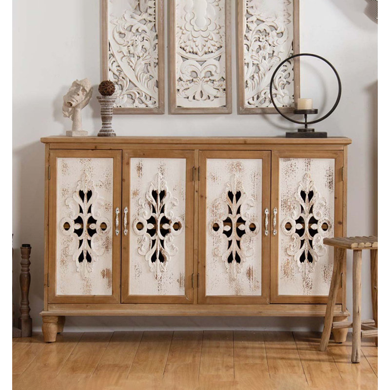 Buffet sculpté American Country Style