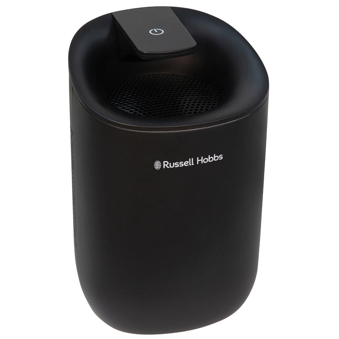 Russell Hobbs Rhdh1061b Fresh Air Mini, Compact Dehumidifier, 300ml/day, Black