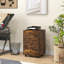 Armoire de bureau sur roulettes avec 3 tiroirs et plateau amovible-909842833