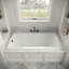 Baignoire de trempage en acrylique 66 po. X 34 po. Drain inclus-97545249