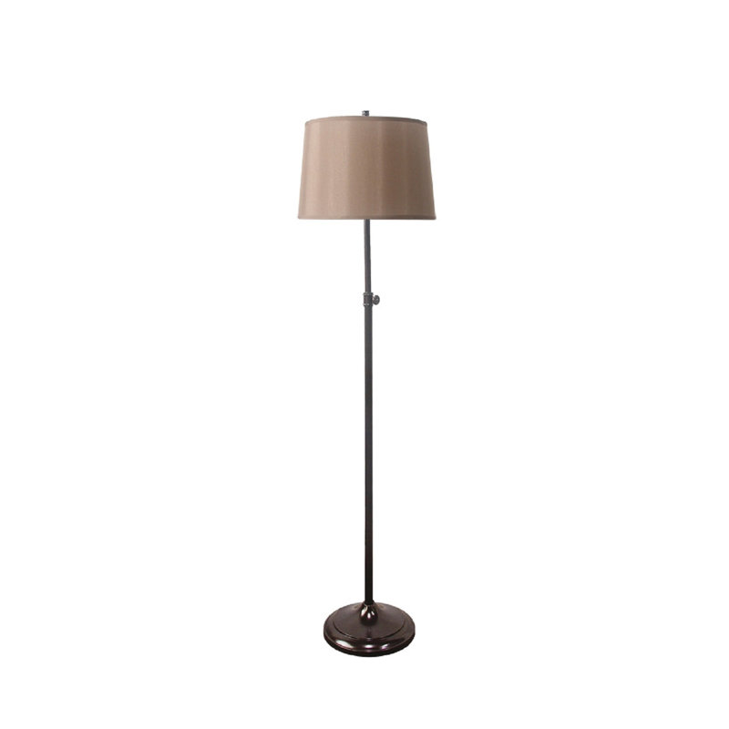 Lampe sur pied 61,75 po Encanto, Bronze frotté à l'huile, Kaki / vert