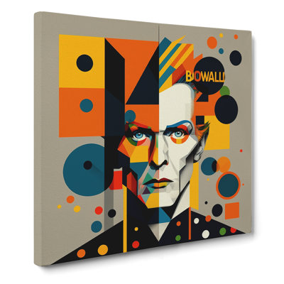 David Bowie Bauhaus - Wrapped Canvas