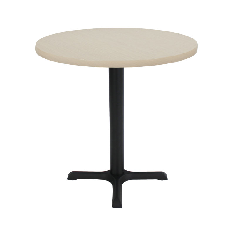 Table de pause ronde 30 po L, Noir, Sable