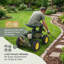 Chariot de jardin roulant