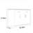 Light Luxury Simple Rock Slab Storage Cabinet