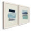 «Seaside Color Study III», ensemble de reproductions d'art sur toiles encadrées-640090358-640090359