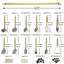 Belfry Kitchen Wellen 38 Utensil Set
