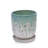 Set of 2 Ceramic Flowerpot with Drainage Hole, 8" Modern Planter for Patio, Garden, Windowsill-570743174