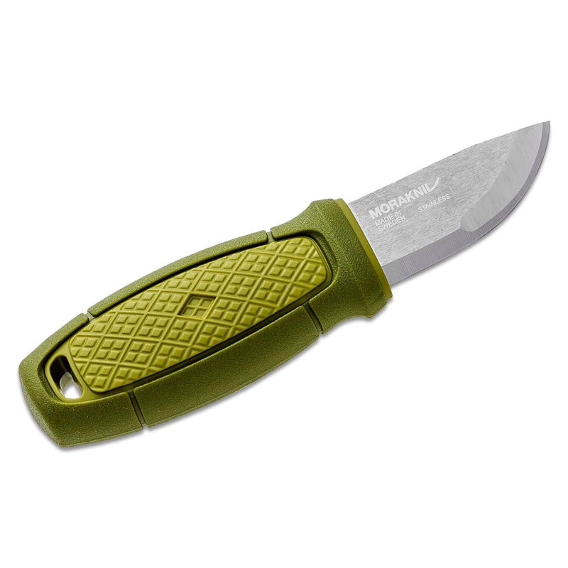 Morakniv 12633 2.2" Eldris Pocket-Sized Knife with Sandvik Blade, Green