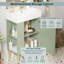 Meuble-lavabo 21,6 po avec lavabo simple en céramique, rangement à gauche-1379561344