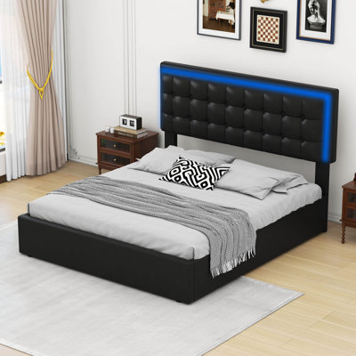 Chandani Upholstered Panel Storage Bed -  Brayden Studio®, 2C9646F3F0AF414195BA3E01EF890395