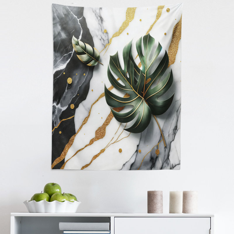 Tapisserie en microfibre, H 88 po x l 88 po
