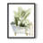 Plant Bath I Framed Print - Solid Wood-1927265056-1927265061
