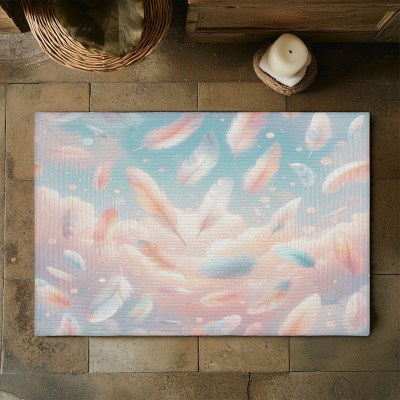 Tapis tressé Feather Dreamlight, Rectangulaire 3 pi x 5 pi