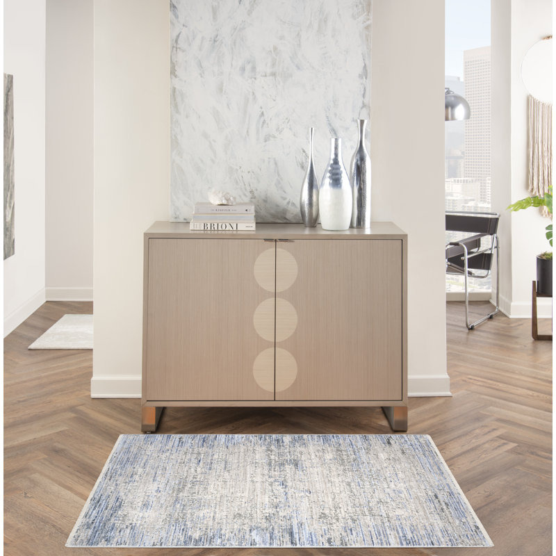 Zielke Abstract Area Rug, Rectangle 76 x 122cm
