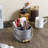 4-Slot Galvanized Metal Flatware Caddy