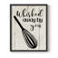 «Whisked Away», reproduction encadrée - bois massif-727245160-727245161