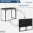 Versatile Space-Saving Folding Desk for Compact Rooms and Efficient Use-1822399077