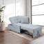 Canapé-lit convertible de 70 po, canapé-lit escamotable à dossier réglable à 5 positions, fauteuil-lit escamotable pour les salons, les appartements-1224086479