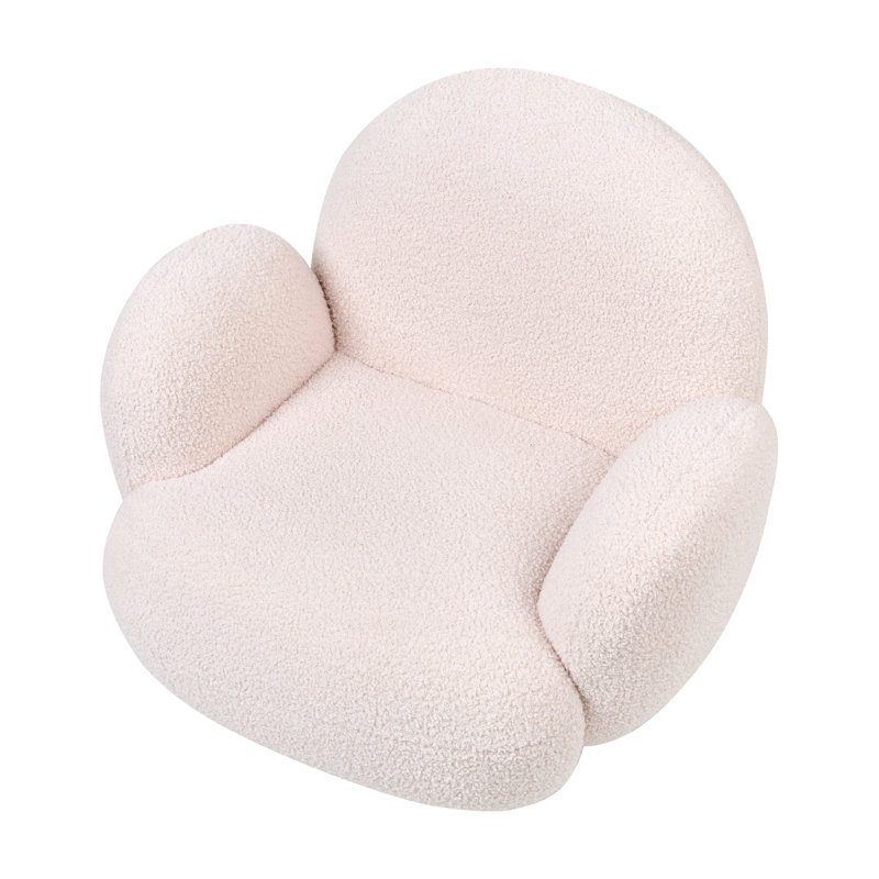 Kids Boucle Armchair HEM, Pink