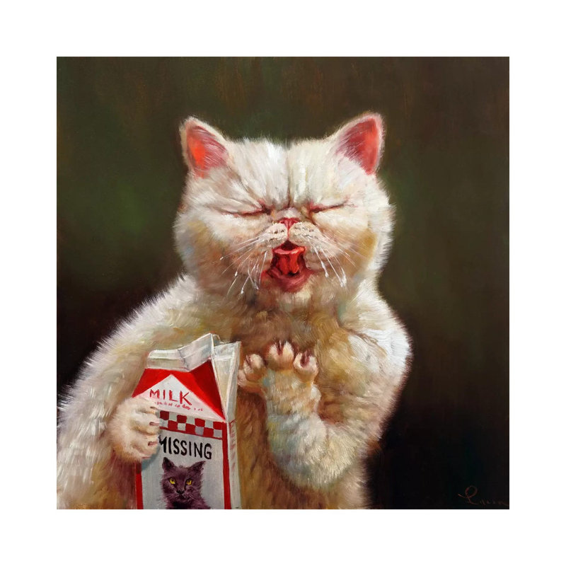 Sour Milk by Lucia Heffernan - Wrapped Canvas Print, 30.48 cm H x 30.48 cm W